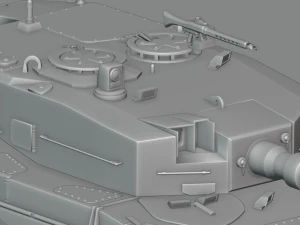 leopard 2 tanks 3D Model