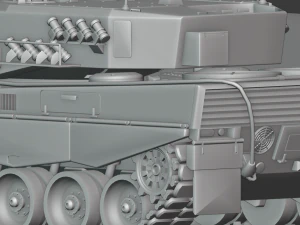 leopard 2 tanks 3D Model