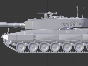 leopard 2 tanks 3D Model