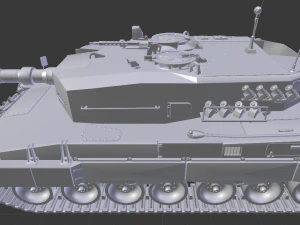 leopard 2 tanks 3D Model