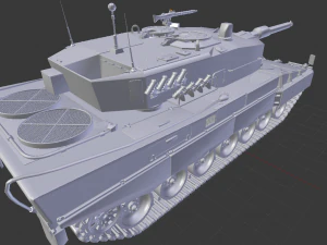 leopard 2 tanks 3D Model