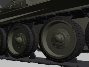 su 122 ussr tanks 3Dモデル