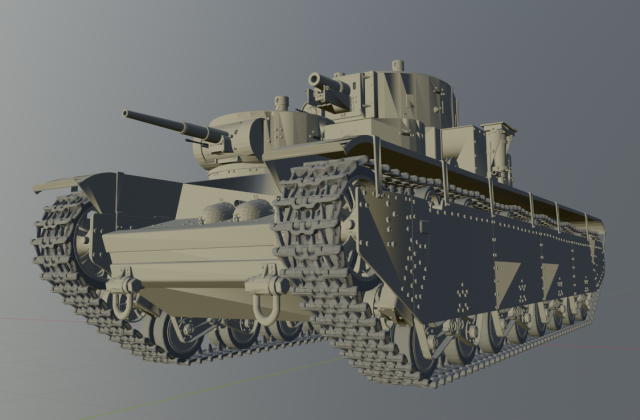 t 35 ussr tanks Model 3D .c4d .max .obj .3ds .fbx .stl .blend 