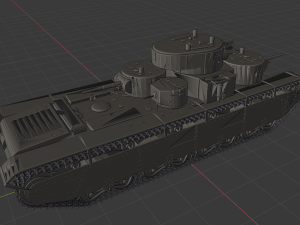 t 35 ussr tanks Model 3D