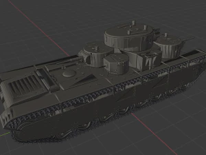 t 35 ussr tanks 3D Model