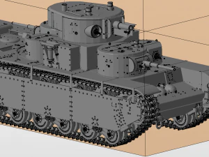 t 35 ussr tanks 3D Model