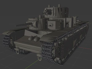 t 35 ussr tanks 3D Model