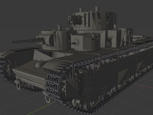 t 35 ussr tanks 3D Model