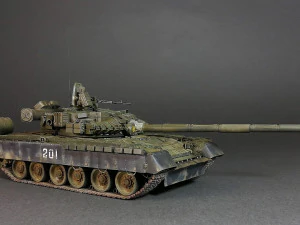 t 80 russian tanks 3D Model