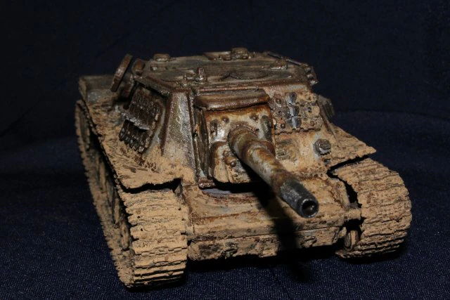 isu 152 russian tanks 3D Model .c4d .max .obj .3ds .fbx .stl .blend 