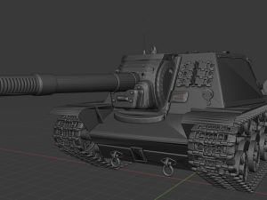 isu 152 russian tanks 3D 모델
