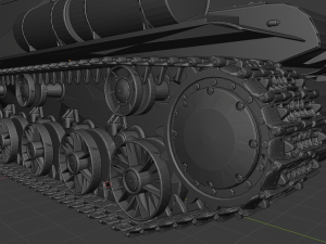 isu 152 russian tanks 3D 모델