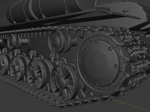 isu 152 russian tanks 3D Model