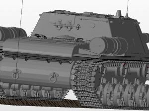 isu 152 russian tanks 3D 모델