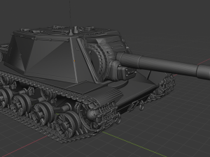 isu 152 russian tanks 3D 모델