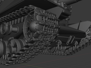 isu 152 russian tanks 3D 모델