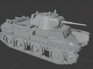 bt 7 russian tanks Modello 3D