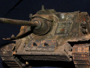 su 100 tank Rusia Model 3D