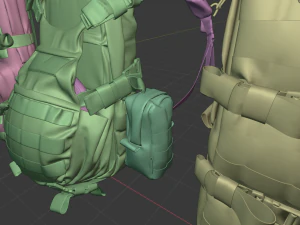 soldier ammunitions 3D Model