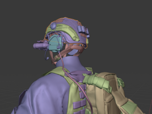 soldier ammunitions Model 3D