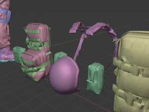 soldier ammunitions Model 3D