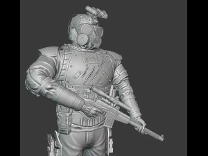 metro exodus soldier 3d print model 3D Print Model