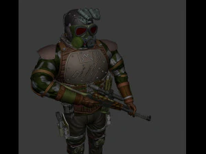 metro exodus soldier 3d print model 3D Print Model