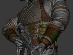 metro exodus soldier 3d print model 3Dプリントモデル