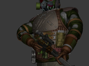 metro exodus soldier 3d print model 3Dプリントモデル