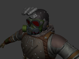 metro exodus soldier 3d print model 3Dプリントモデル