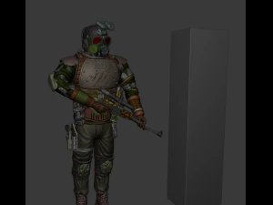 metro exodus soldier 3d print model 3D Print Model
