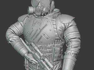 metro exodus soldier 3d print model 3D Print Model