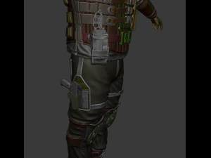 metro exodus soldier 3d print model 3D Print Model