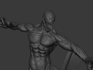 venom eddie brocke 3D Baskı Modeli