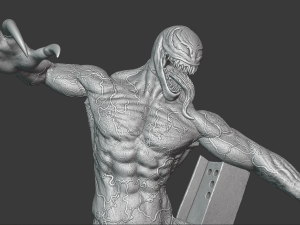 venom eddie brocke 3D Baskı Modeli