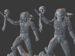 predator jungle 3D प्रिंट मॉडल