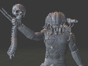 predator jungle 3D-printmodel