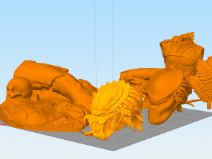 predator jungle 3D-printmodel