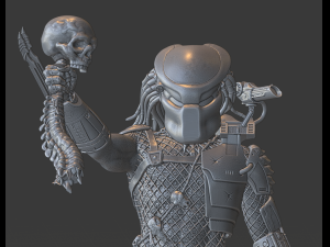 predator jungle 3D-printmodel