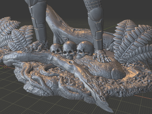 predator jungle 3D-printmodel