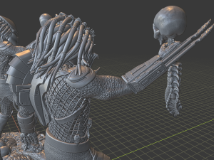 predator jungle 3D-printmodel