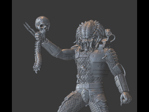predator jungle 3D-printmodel