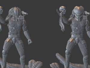 predator jungle 3D-printmodel