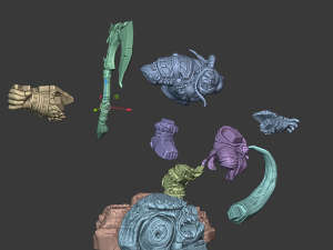 warcraft grommash Modèles 3D en vedette