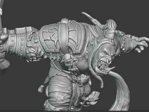 warcraft grommash Modèles 3D en vedette