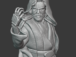 luke skywalker Modelo de impresión 3D