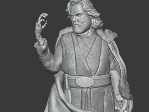 luke skywalker Modelo de impresión 3D