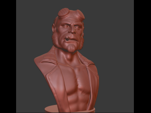 hellboy 3D Print Model