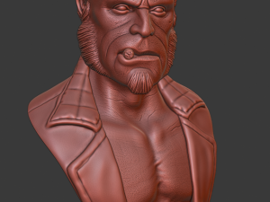 hellboy Modelo de Impressão 3D