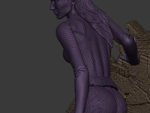 catwoman 3D Print Model